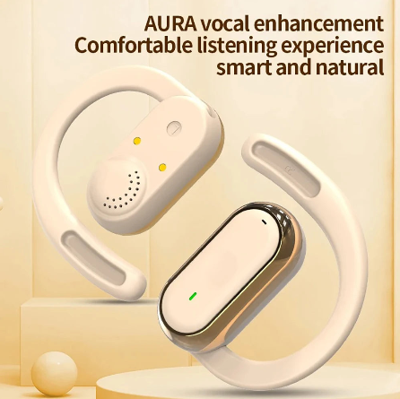 Ccem Ribbons Apex-1: Open-Ear Bluetooth 5.4 Sport Earbuds (IPX6 Waterproof)