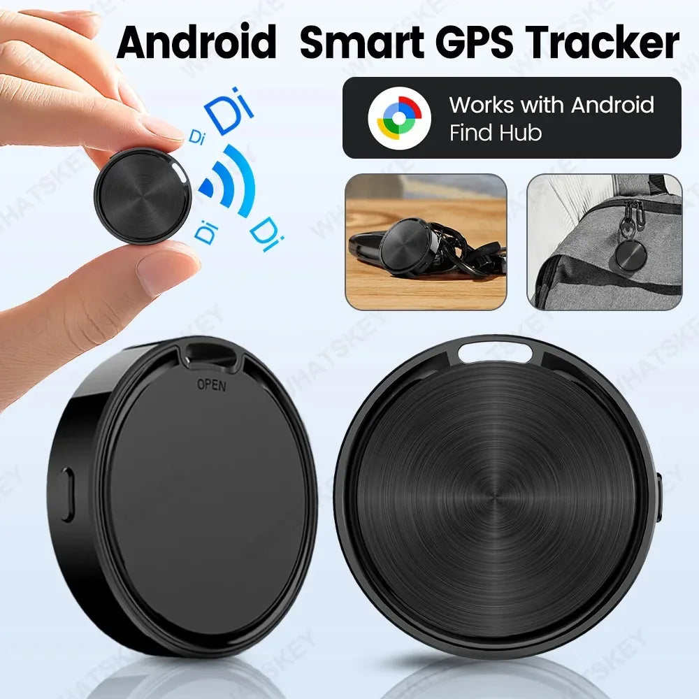 Tag Work With Android Find Hub Bluetooth Gps Tracker Google Find My Airtag Keychain Smart Tag Smart Life Positioning Finder
